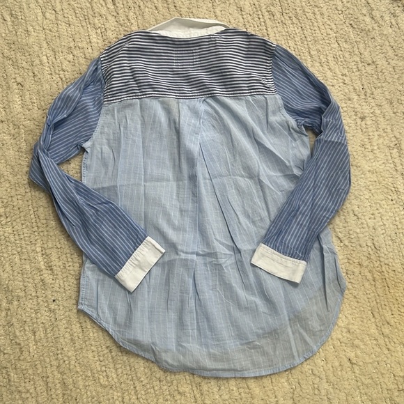 NWOT Rails Emory Moxed Striped Shirt Sz. S - Picture 5 of 5
